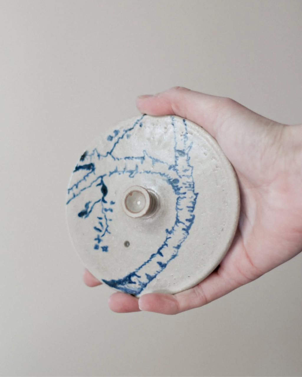 Håndmalet Sakura Shiboridashi