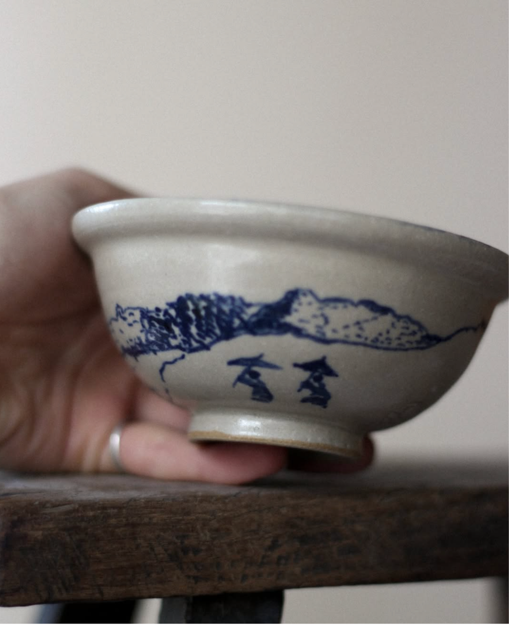 Håndmalet Sakura Shiboridashi