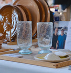 Drikkeglas mundblæst