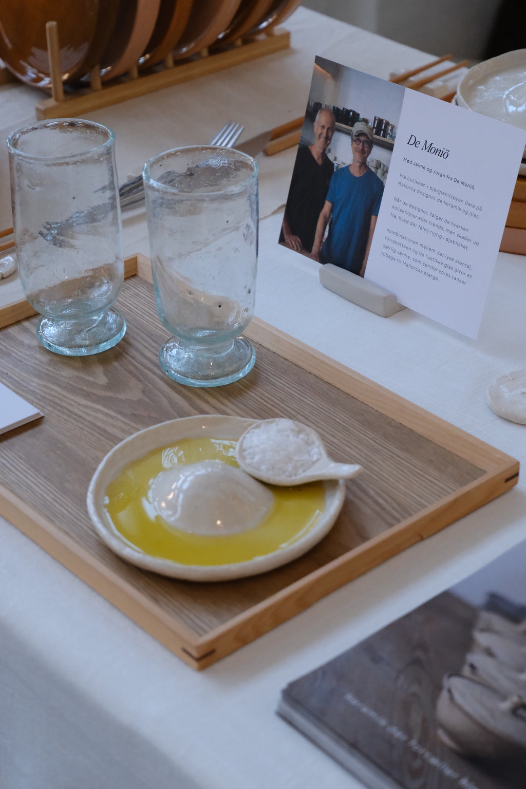 Serveringssæt (olie og salt)